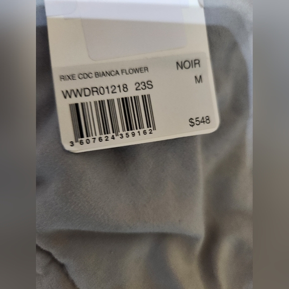 Zadig & Voltaire Rixe Bianca Silk Floral Print Dress 100% Silk $548 NWT - Picture 6 of 11